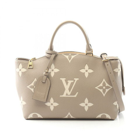 路易威登 Petit Palais PM 斜背包手提包 M58914 Monogram Empreinte 米色