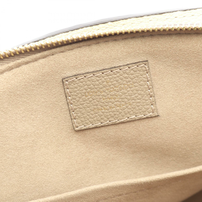 路易威登 Petit Palais PM 斜背包手提包 M58914 Monogram Empreinte 米色-3