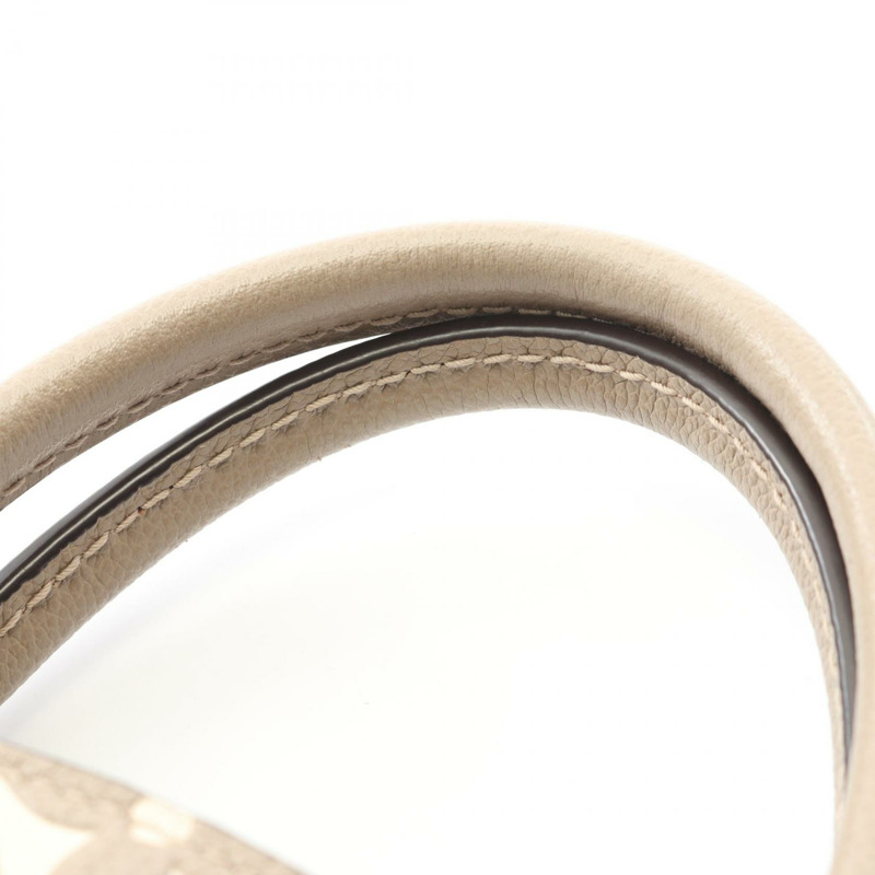 路易威登 Petit Palais PM 斜背包手提包 M58914 Monogram Empreinte 米色-6