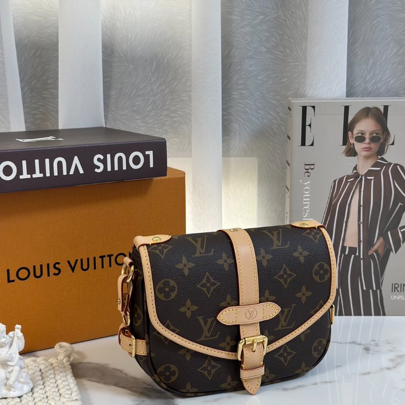 LOUIS VUITTON Saumur BB雙子星馬鞍包-2