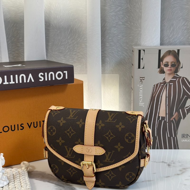 LOUIS VUITTON Saumur BB雙子星馬鞍包-3