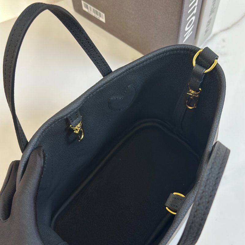 LOUIS VUITTON Neverfull BB - 雙面黑-7