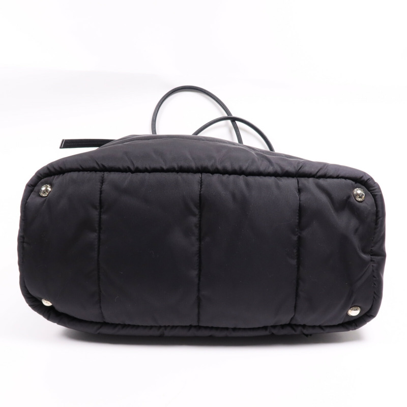 PRADA 尼龍2 Way Shoulder Bag銀扣手挽肩背兩用袋-3