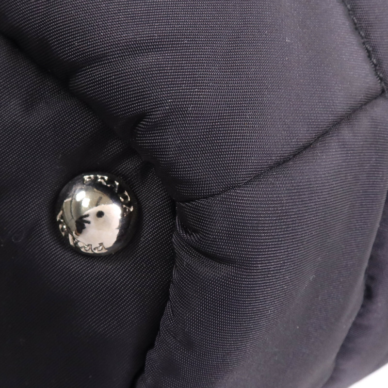 PRADA 尼龍2 Way Shoulder Bag銀扣手挽肩背兩用袋-12