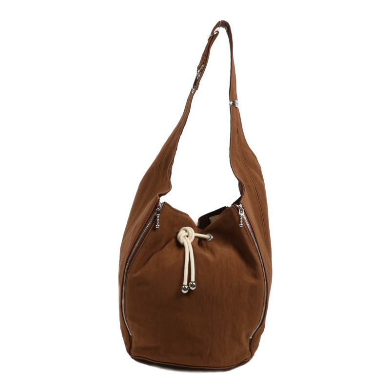 Tory Burch 帆布Large Zip銀扣肩背袋-0