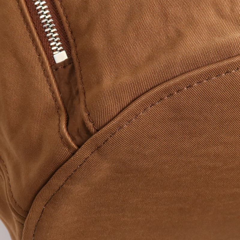 Tory Burch 帆布Large Zip銀扣肩背袋-10