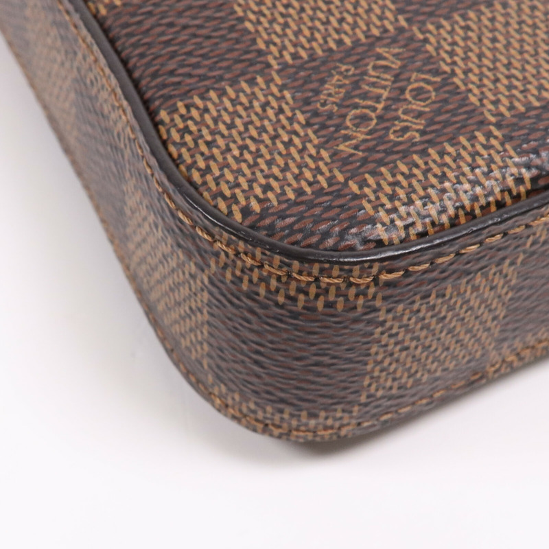 LOUIS VUITTON Damier Ebene Pochette Felicie金扣肩背袋-12