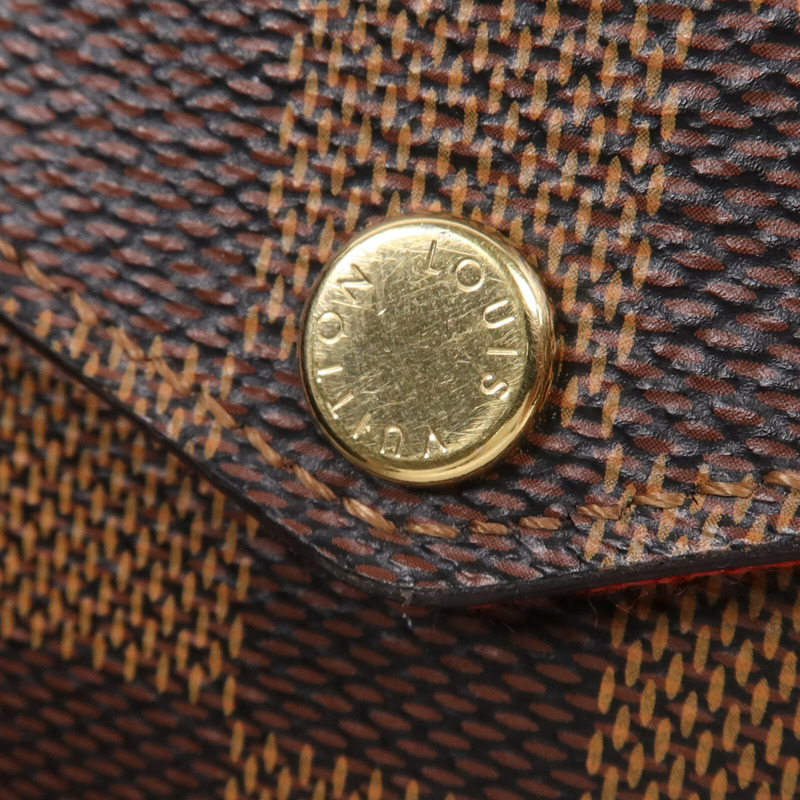 LOUIS VUITTON Damier Ebene Pochette Felicie金扣肩背袋-13