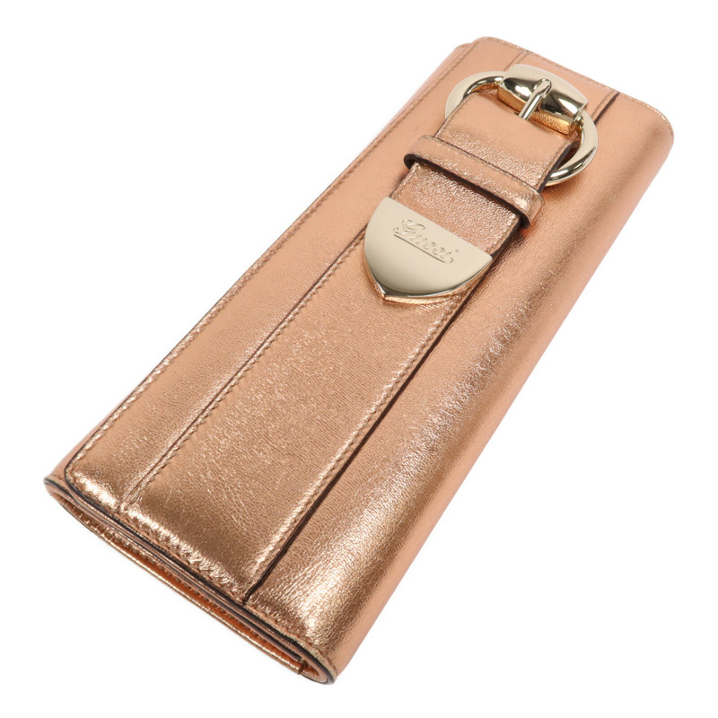 GUCCI 牛皮皮革Clutch金扣手拿包-2