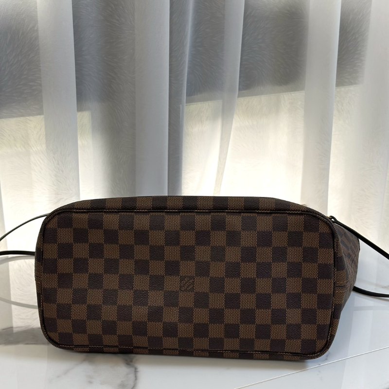 LOUIS VUITTON Neverfull tote - MM棋盤格-7