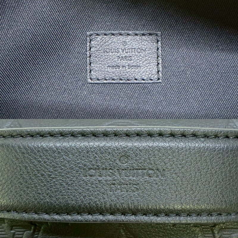 LV Rush牛皮壓紋胸包-6