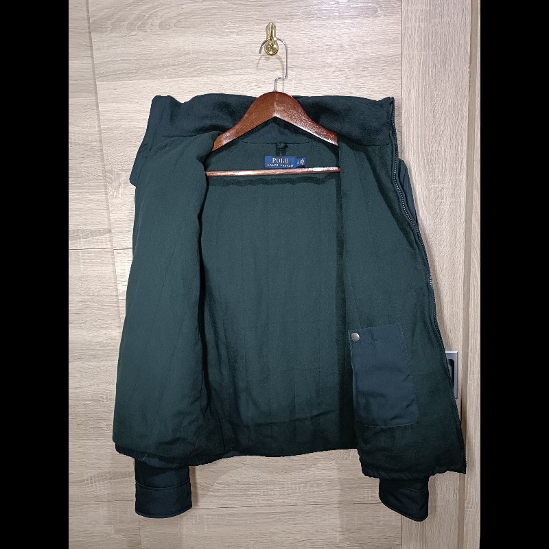 Polo Ralph Lauren RL 黑色 可收帽 立領 防風外套 男S-4