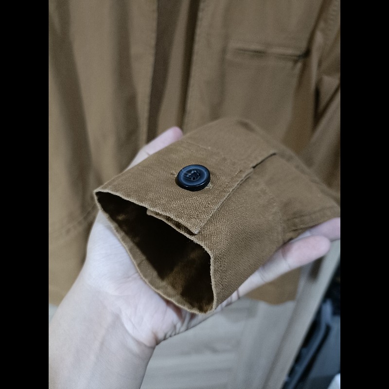 Allsaints Curtis Jacket 卡其色 人字紋 布勞森外套 男S-6