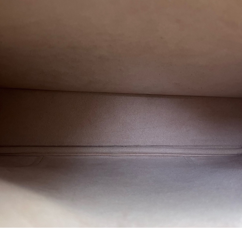 LV路易威登 Flandrin老花拼紅色牛皮tote手提包-5