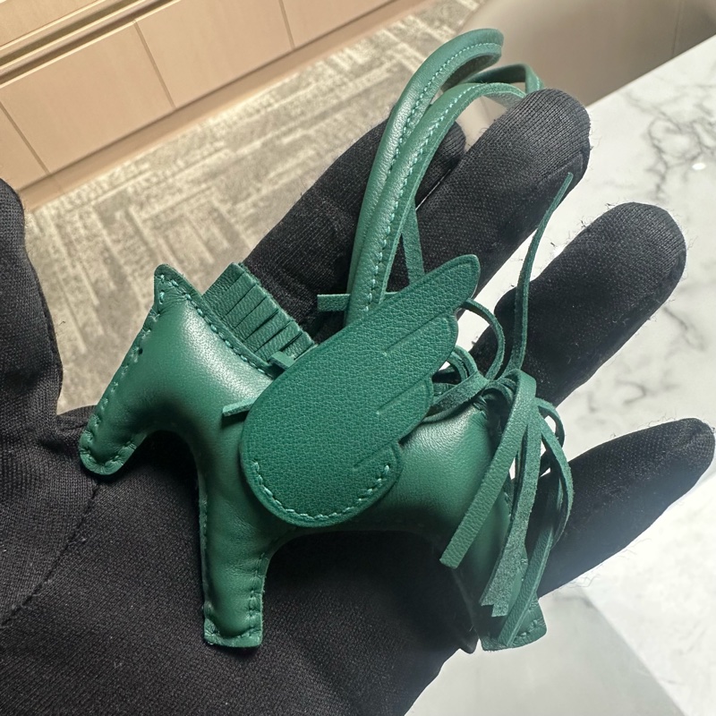 HERMES爱马仕 Rodeo Pegase 羊羔皮 挂件-0