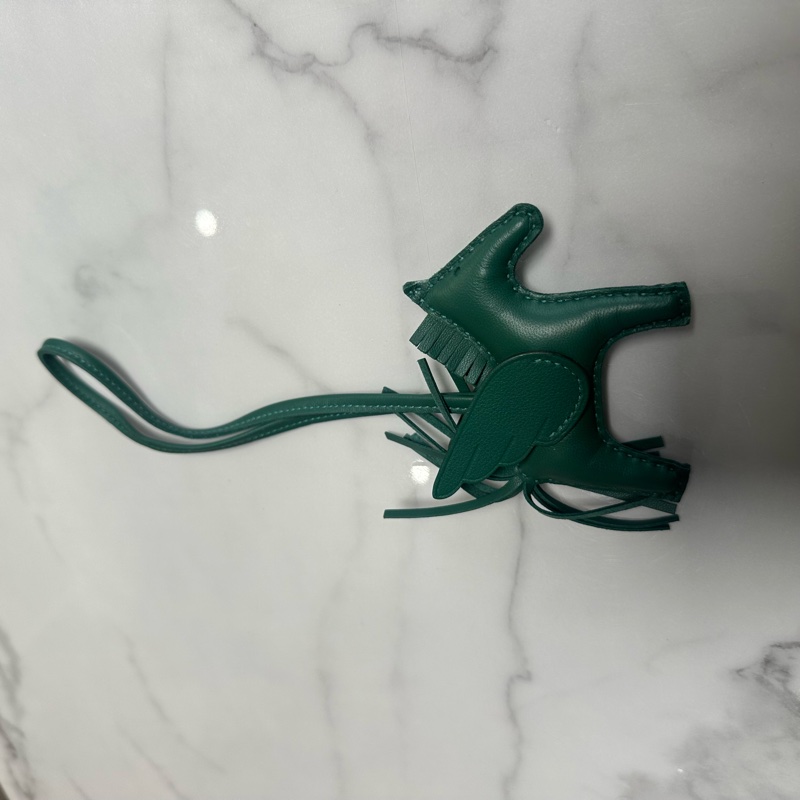 HERMES爱马仕 Rodeo Pegase 羊羔皮 挂件-4