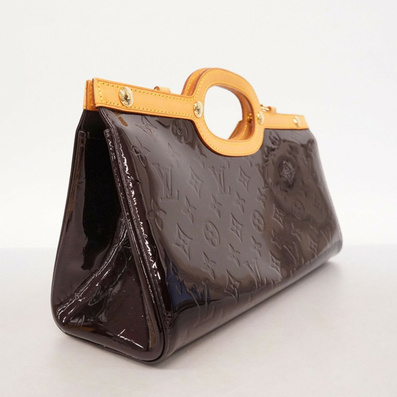 路易威登 Vernis Roxbury Drive 手提包 M91995 紫紅色 2-Way 女士包 (P1705920)-1