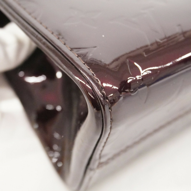 路易威登 Vernis Roxbury Drive 手提包 M91995 紫紅色 2-Way 女士包 (P1705920)-5