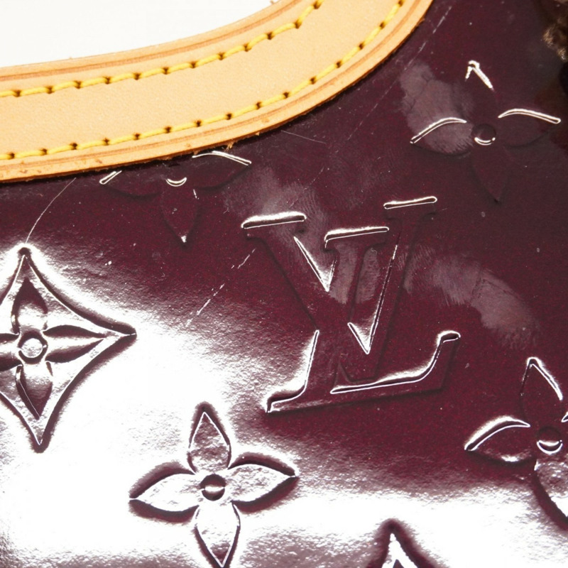 路易威登 Vernis Roxbury Drive 手提包 M91995 紫紅色 2-Way 女士包 (P1705920)-8