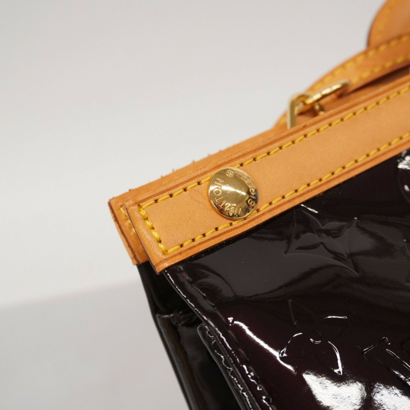 路易威登 Vernis Roxbury Drive 手提包 M91995 紫紅色 2-Way 女士包 (P1705920)-9