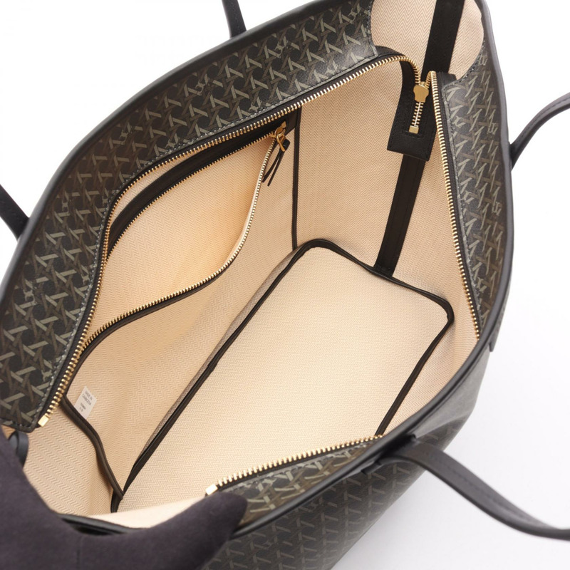 Tory Burch Everready 拉鍊單肩托特包 帆布皮革 黑色 多色 全新 A-2