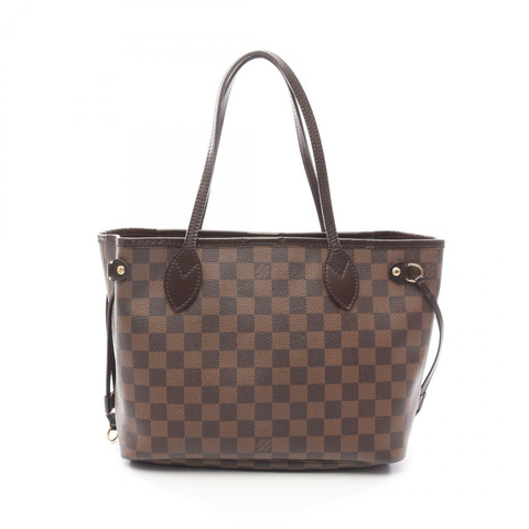 路易威登 Neverfull PM 手提包 N51109 Damier Ebene 皮革二手