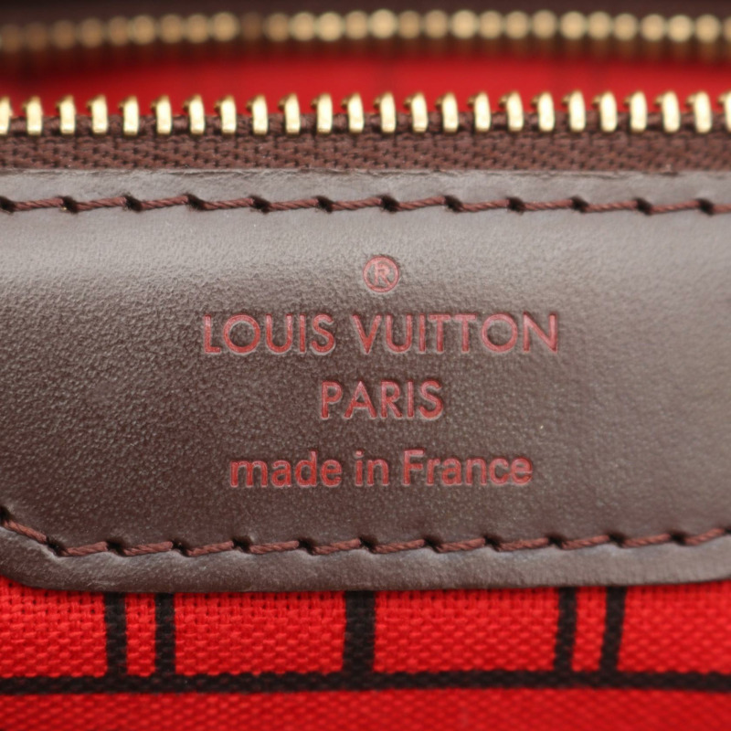 路易威登 Neverfull PM 手提包 N51109 Damier Ebene 皮革二手-3