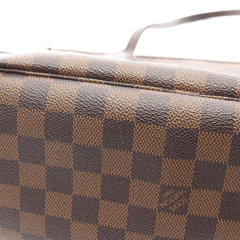 路易威登 Neverfull PM 手提包 N51109 Damier Ebene 皮革二手-8