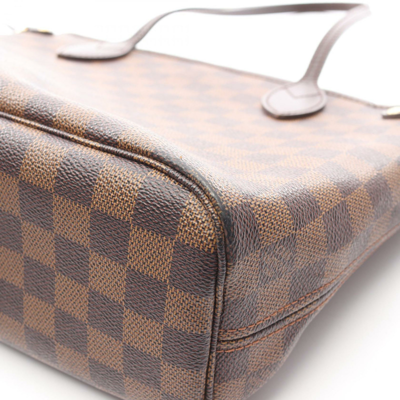 路易威登 Neverfull PM 手提包 N51109 Damier Ebene 皮革二手-9