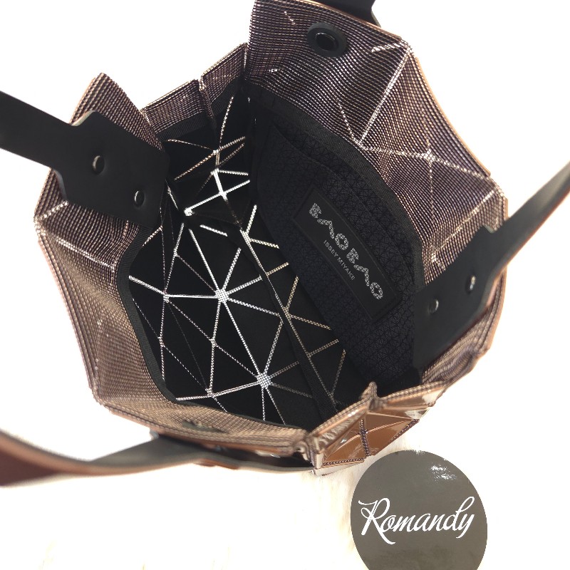 Issey Miyake Bao Bao Carat 3x3 手提包 亮銅-2