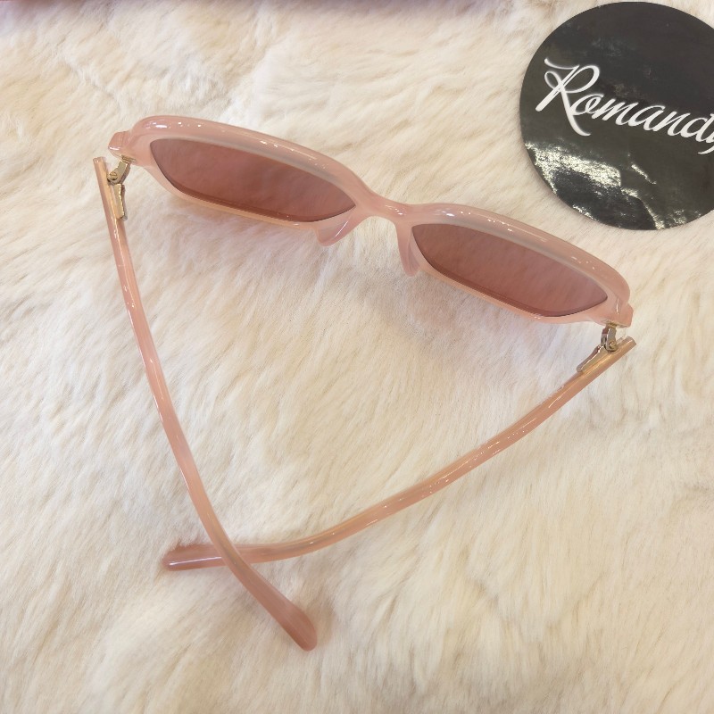 Chloe 膠框太陽眼鏡 粉-2