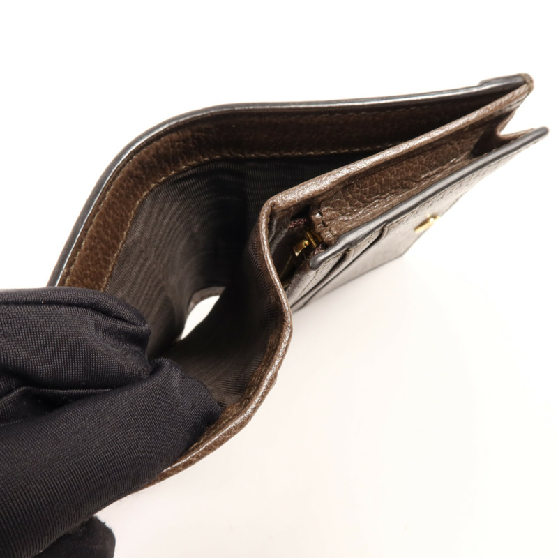 GUCCI 塗層帆布Ophidia GG Wallet金扣錢包-4