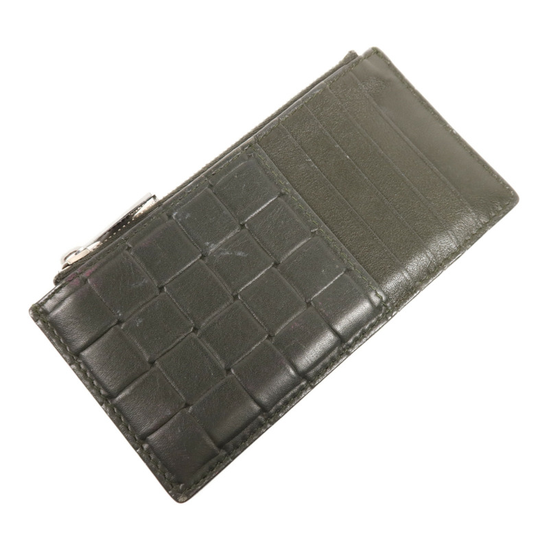 BOTTEGA VENETA 牛皮皮革Card Case銀扣卡片套-2