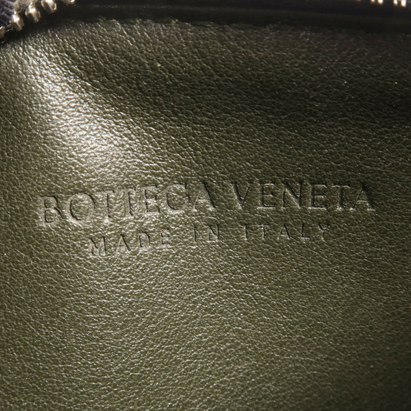 BOTTEGA VENETA 牛皮皮革Card Case銀扣卡片套-5