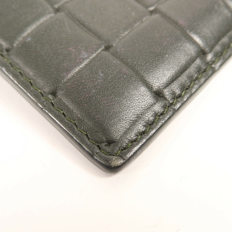 BOTTEGA VENETA 牛皮皮革Card Case銀扣卡片套-8