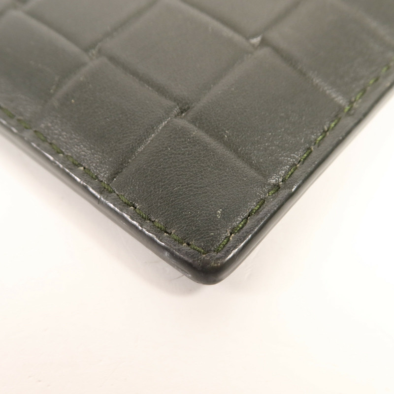 BOTTEGA VENETA 牛皮皮革Card Case銀扣卡片套-9