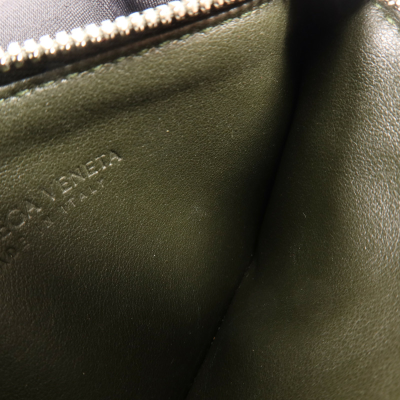 BOTTEGA VENETA 牛皮皮革Card Case銀扣卡片套-11