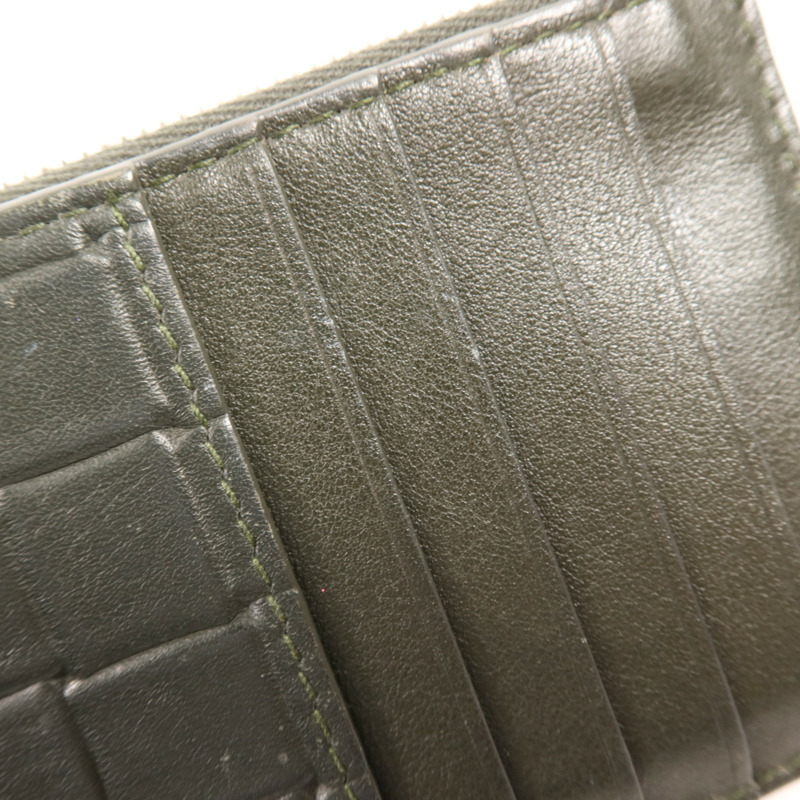 BOTTEGA VENETA 牛皮皮革Card Case銀扣卡片套-12