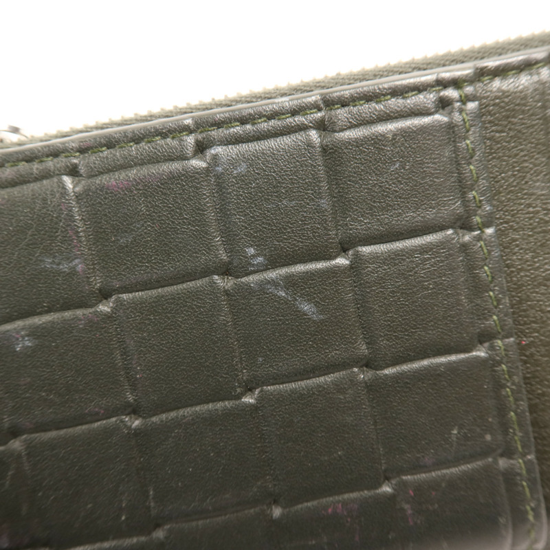 BOTTEGA VENETA 牛皮皮革Card Case銀扣卡片套-13