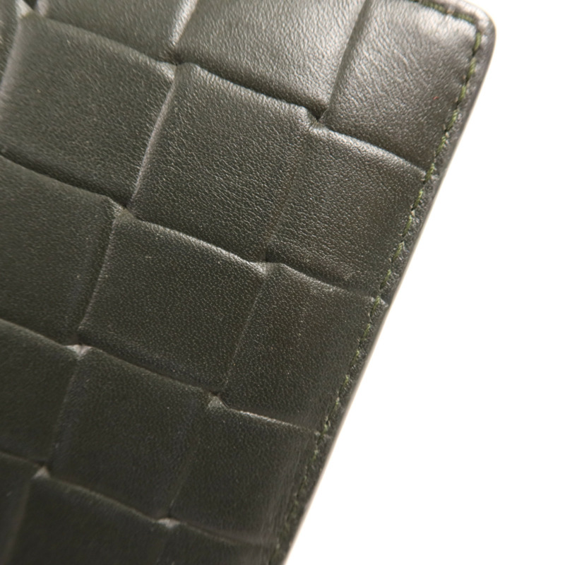 BOTTEGA VENETA 牛皮皮革Card Case銀扣卡片套-16