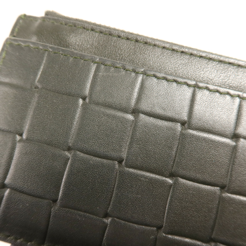 BOTTEGA VENETA 牛皮皮革Card Case銀扣卡片套-17