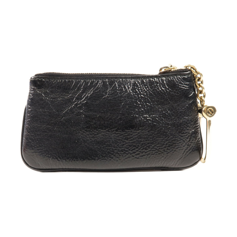 GUCCI 牛皮皮革Key Case金扣鑰匙包-1