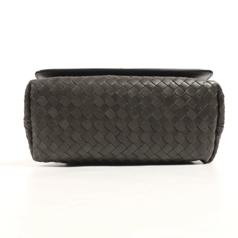 BOTTEGA VENETA 羊皮皮革Knot Bag金扣肩背袋-3