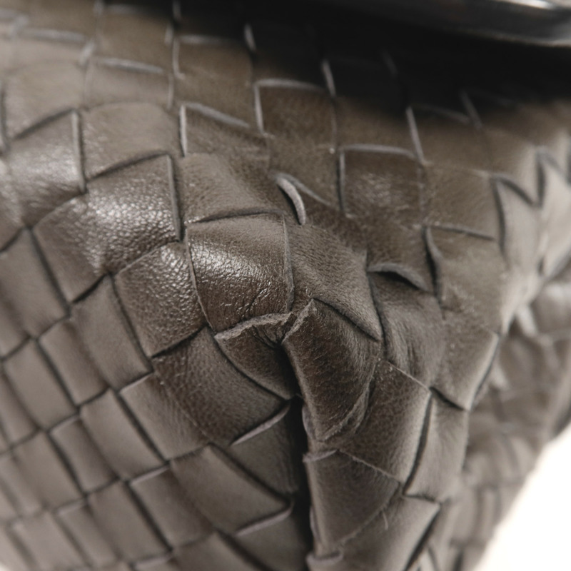 BOTTEGA VENETA 羊皮皮革Knot Bag金扣肩背袋-5