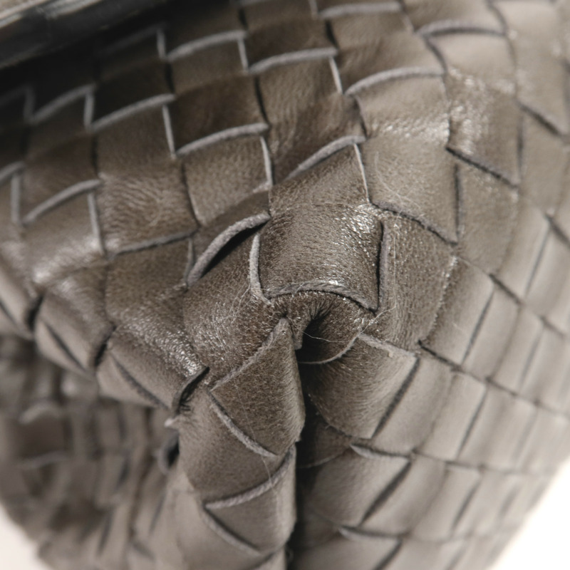 BOTTEGA VENETA 羊皮皮革Knot Bag金扣肩背袋-6