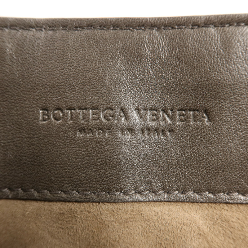 BOTTEGA VENETA 羊皮皮革Knot Bag金扣肩背袋-10