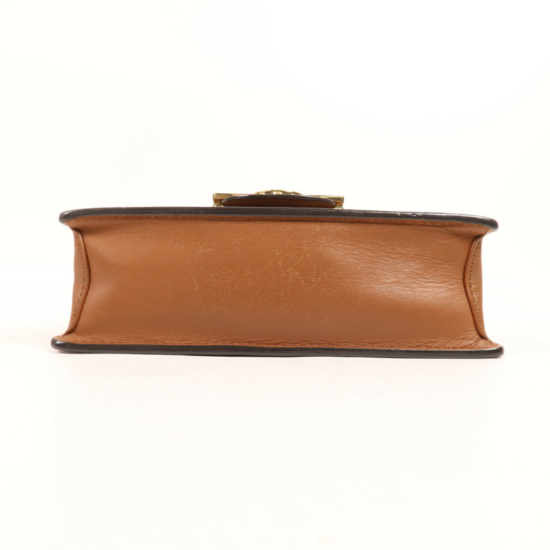 LOUIS VUITTON Monogram Reverse Dauphine金扣肩背袋-3