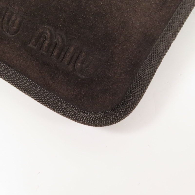 Miu Miu 麂皮皮革Shoulder Bag肩背袋-11