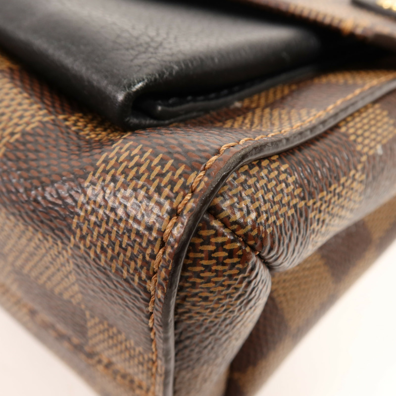 LOUIS VUITTON Damier Vavin PM金扣鏈帶肩背袋-5