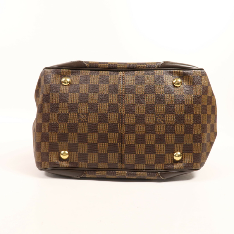 LOUIS VUITTON Damier Verona MM金扣肩背袋-3